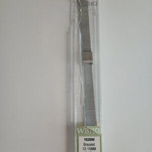 WBHQ Flex Sport bracelet SSL White Women's Watch Strap 12-15MM 6 1/2" 1626W